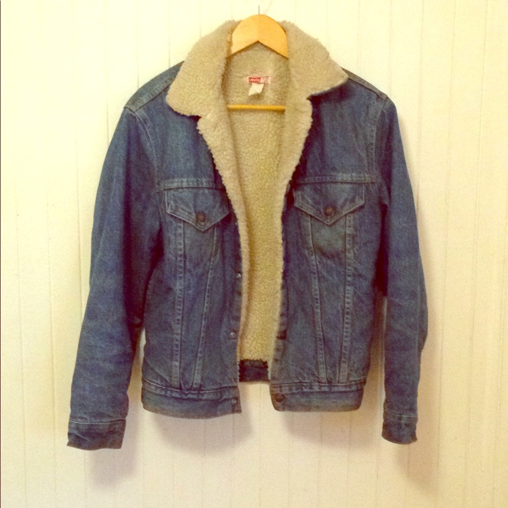 Levi's vintage shearling jacket
